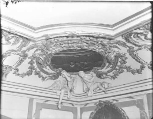 Potsdam, Neues Palais, Obere Galerie, R.: 241, Südostecke der Decke.