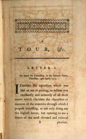 A tour through some of the Northern parts of Europe, particularly Copenhagen, Stockholm, and Petersburgh : in a series of letters