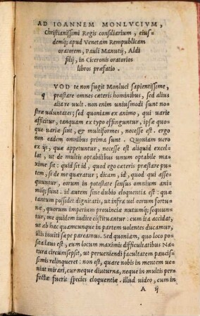 Ciceronis De Oratore Libri III