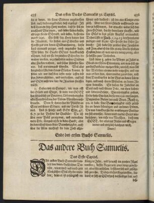 435-572, Das andere Buch Samuel