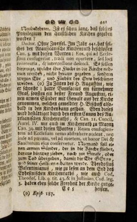 441-445, Neubekehrter. Ist es schon lang, daß solches ...