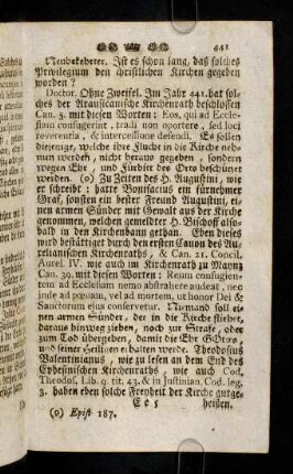 441-445, Neubekehrter. Ist es schon lang, daß solches ...