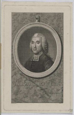 Bildnis des G. I. Zollikofer