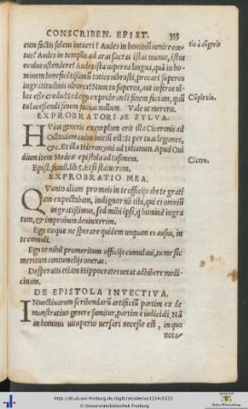De Epistola Invectiva