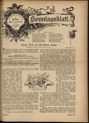 Ausgabe vom Sonntag, den 01. Oktober 1899.