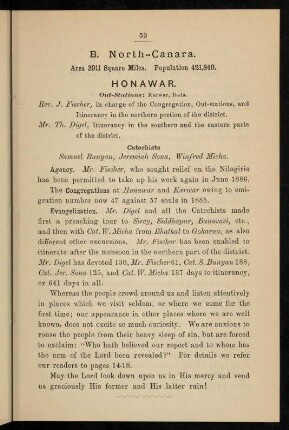 53, Honawar (with out-stations Karwar, Bada)