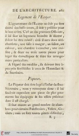 Logement de l’Ecuyer