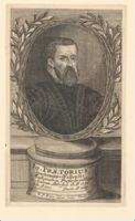 Johann Praetorius aus Joachimstal, Professor der Mathematik in Altdorf; geb. 1537; gest. 1616