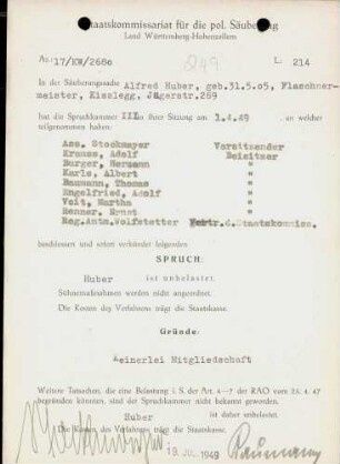 Huber, Alfred