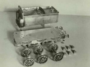 Cc 2 Bn 2 Schlepptenderlokomotiv-Modell, 1:45, Spur 0, 32 mm, gebaut von der Arbeitsgemeinschaft Göteborger Modelleisenbahner "Göteborgs Modell-Jörnvägesällskap" : Tendermodell
