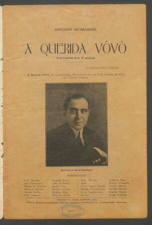 [Retrato de] Antônio Guimarães