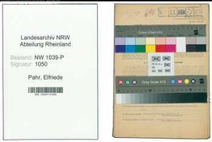 Entnazifizierung Elfriede Pahr , geb. 05.04.1898 (Lehrerin)