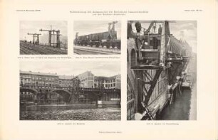 Bahnhof Jannowitzbrücke, Berlin: Ansichten (aus: Atlas zur Zeitschrift für Bauwesen, hrsg. v. Ministerium der öffentlichen Arbeiten, Jg. 56, 1906)
