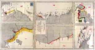 Kartenbeilage 1. Vermessungsarbeiten der Kaiserlichen Marine in außerheimischen Gewässern bis 1911