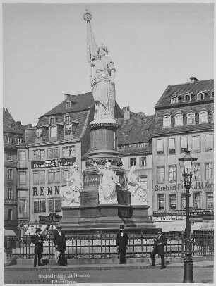 Siegesdenkmal zu Dresden von Robert Henze.