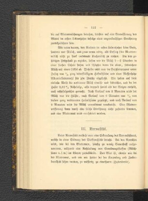 III. Nervosität.