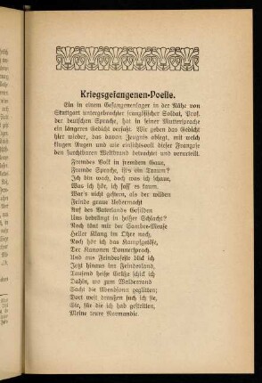 149-151, Kriegsgefangenen-Poesie