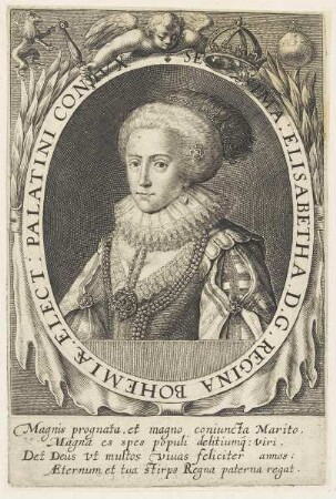 Bildnis der Elisabetha Regina Bohemiae