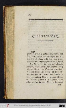 Siebentes Buch