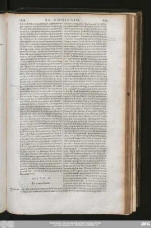 Sectio II. De Concubinatu.