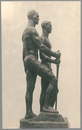 Krieger-Ehrenmal Stralsund, 1934/35, Bronze