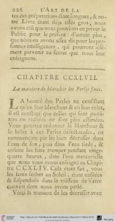 Chapitre CCXLVII