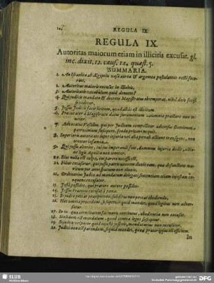 Regula IX. Autoritas majorem etiam in illicitis excusat