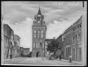Pyritz. Stettinertor - Weizackertracht