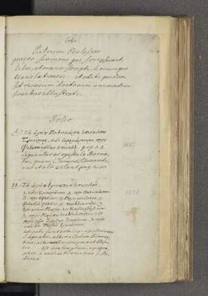 Patrum Ecclesiae praeco sermone qui scripserunt libri, et manu scripti, ...