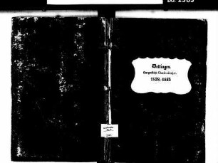 Dettingen, Konstanz KN; Katholische Gemeinde: Standesbuch 1838-1845