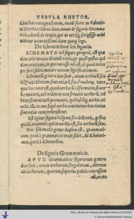 De figuris Grammaticis.