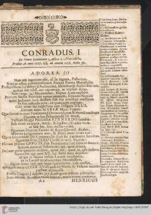[Text](Conradus I. - Udalricus II.)