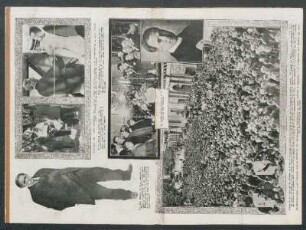 De Montevideo. - El trágico duelo entre el ex presidente uruguayo Sr. José Batlle y Ordoñez y el director del diario "El Pais", Dr. Washington Beltrán
