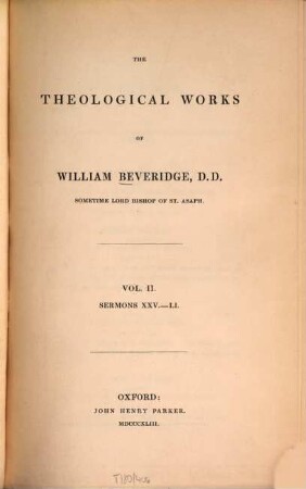 The theological works, 2