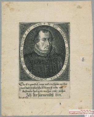 M. Johann Saubert