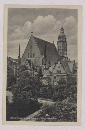 Reichsmessestadt Leipzig - Thomaskirche