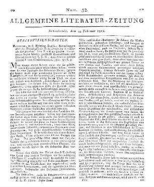 Decken, J. F. von der: Betrachtungen über das Verhältniß des Kriegsstandes zu dem Zwecke der Staaten. Hannover: Helwing 1800