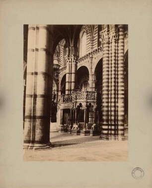 Dom Santa Maria Assunta, Siena: Kanzel