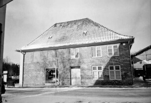 Kulturzentrum Marstall: Nebengebäude im Winter
