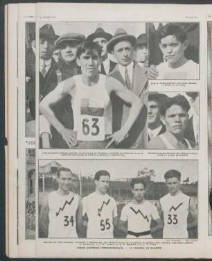 Juegos atléticos internacionales. : La carrera de maratón