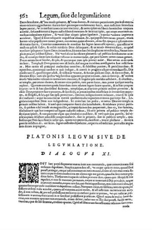 Dialogus XI