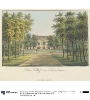 Das Schloss Schönhausen