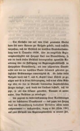 Der Aufstand in der Stadt Braunschweig am 6. und 7. September 1830 und der bevorstehende Anfall des Herzogthums Braunschweig an Hannover. [2]