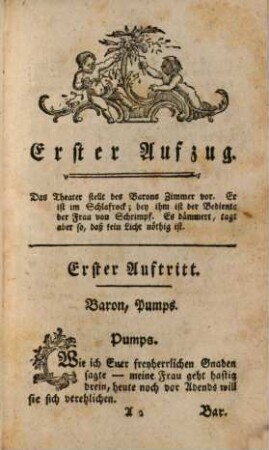 Der Jude, oder: Betrug für Betrug : Ein original-deutsches komisches Singspiel von zween Handlungen
