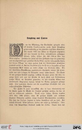 Hongkong und Canton