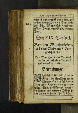 [Dat XIX Capittel.- Dat XXI Capittel.]