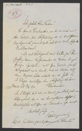 Brief an Otto Fürstner : 17.08.1918