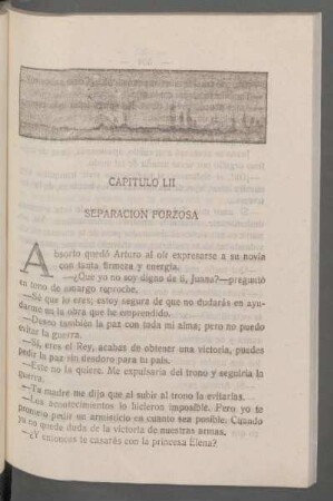 Capítulo LII - Separación forzosa