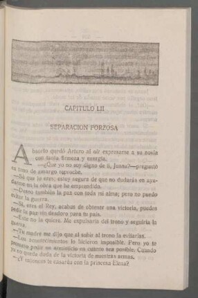 Capítulo LII - Separación forzosa