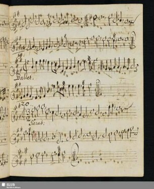 19. Horn, Johann Caspar: Dances